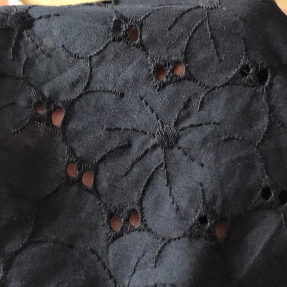 - Anne Klein black flair eyelet skirt NWT - Picture 8 of 8